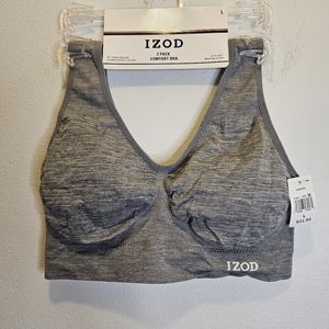 NWT IZOD 2pk sports bra Size L